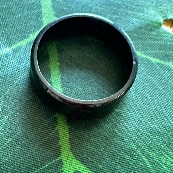 BOGO FREE BATMAN SIZE 9 ring black titanium steel - Picture 2 of 8